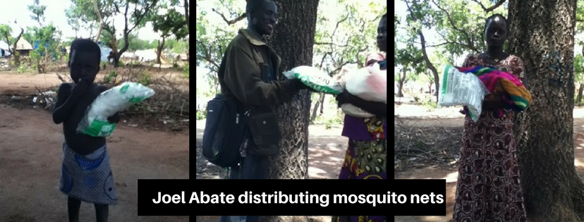 Distributing mosquito nets (1)