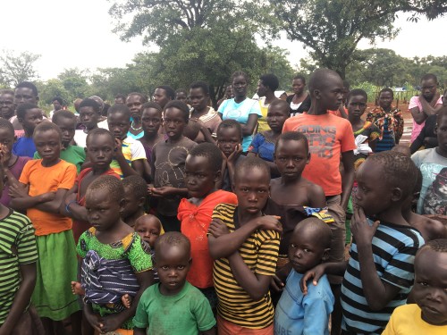 children of the IDP camp