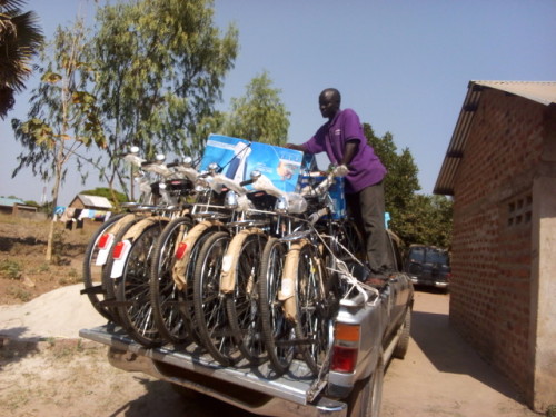 CRESS - Christian Relief and Education for South Sudanese - bicycles