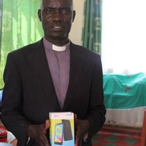 Solar chargers for the community church leaders
