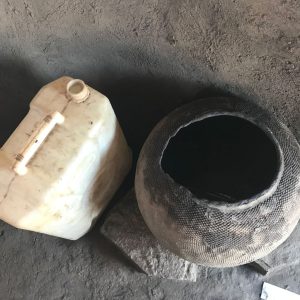 The traditional water pot