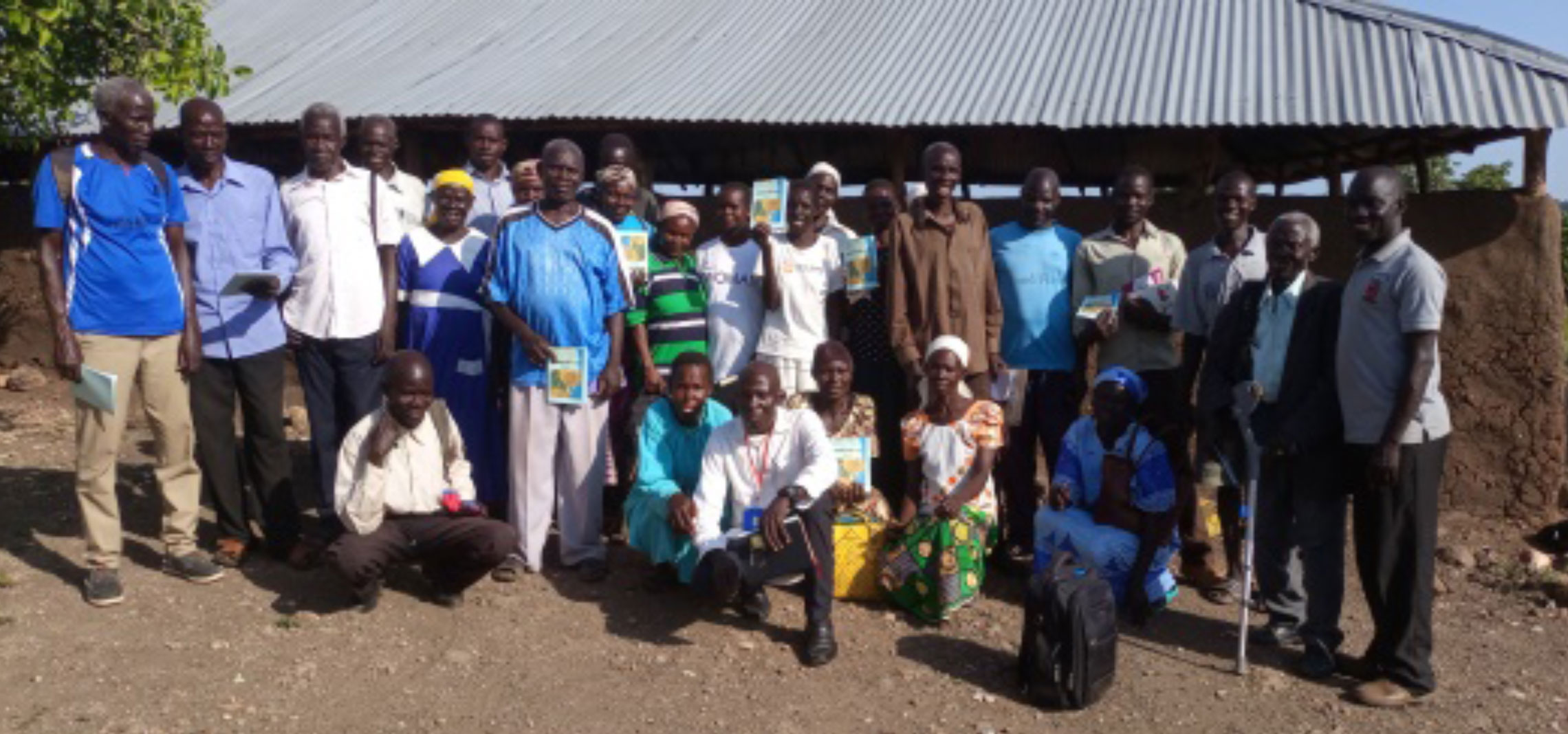 Group photo of Pastors & church Leaders attended Bible Study in Omugo