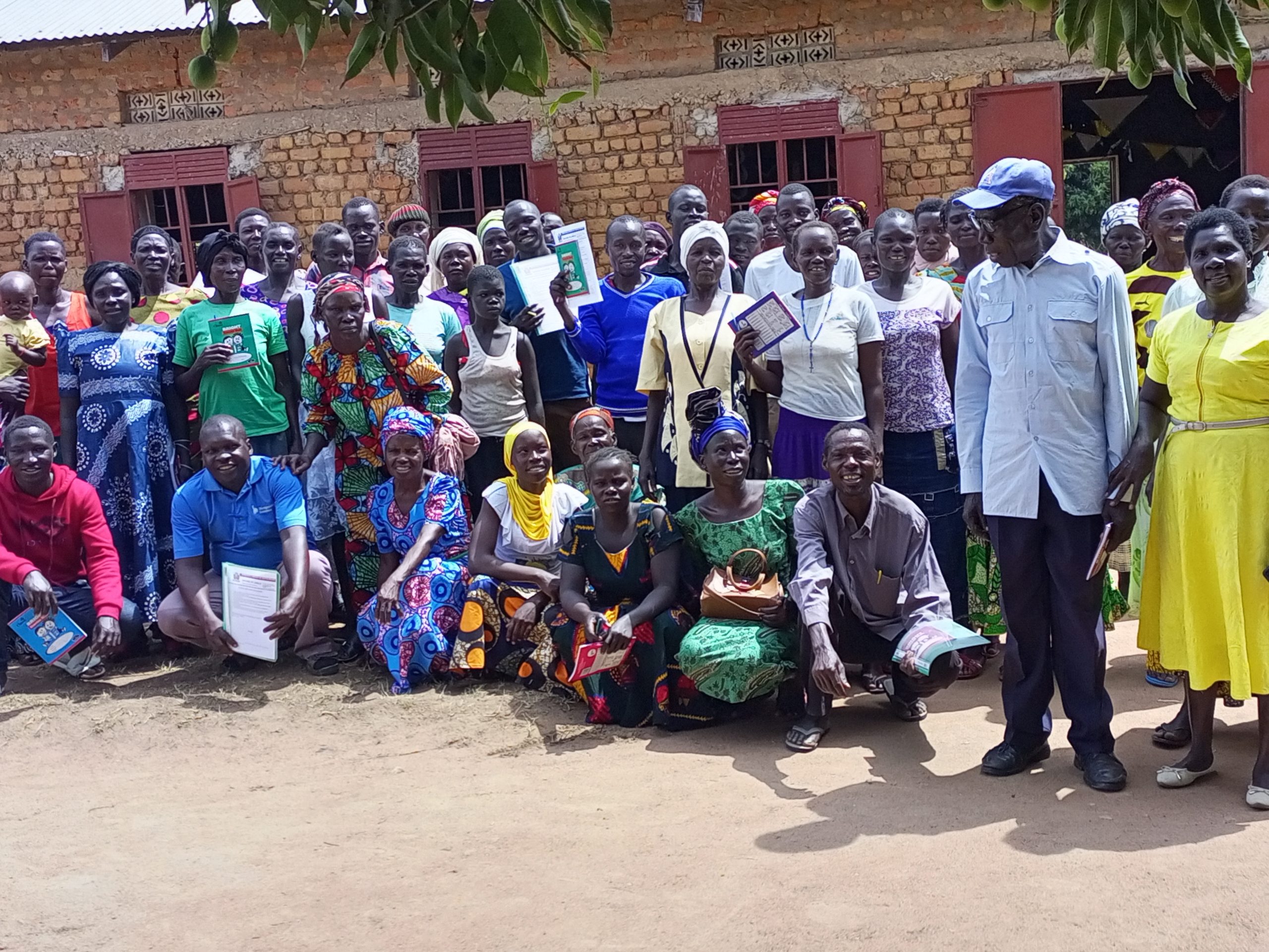 Group photo of members who attended the three days training in Mijale.