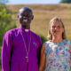 Caroline and Bishop Joseph Aba