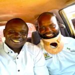 Asara and Lulu going to Mulago National Referral Hospital